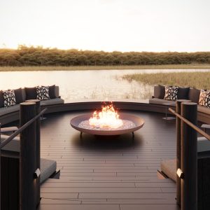 romantische Feuerstelle Sedibe Sa Rona