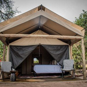 @Bushways, Mababa Tented Camp, Außenansicht Zelte