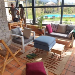 Amarembo Gorilla Lodge, Lounge