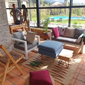 Amarembo Gorilla Lodge, Lounge