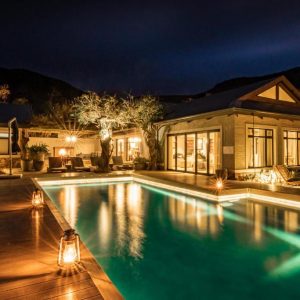 Valley Lodge, am Abend