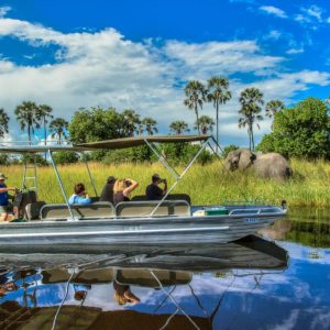 Bootsausflug Thamalakane River Lodge