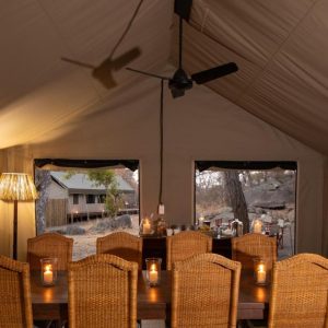 Abelana , Speisezelt