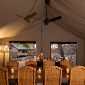 Abelana , Speisezelt