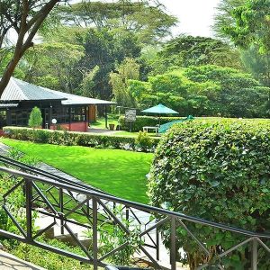 Fish Eagle Inn, Garten