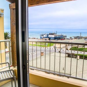 A la Mer, Aussicht aus dem Balkon