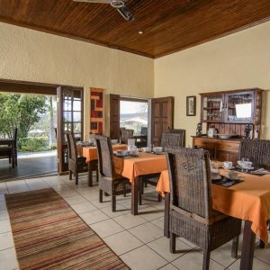 Abangane Lodge, Mahlzeiten