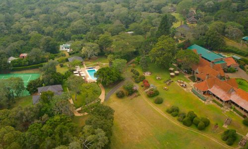 Aberdares Country Club aus der Vogelperspektive