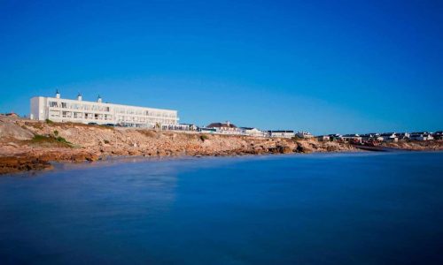 Arniston Hotel & Spa aus der Wasserperspektive