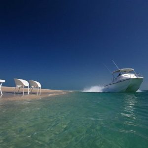 Azura Marlin Beach: Aperitif auf einer Sandbank