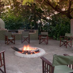 Bayete Guest Lodge, Feuerstelle