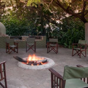 Bayete Guest Lodge, Feuerstelle