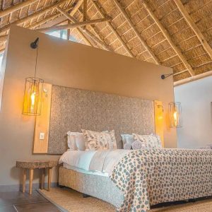 Black Rhino Game Lodge, schöner Schlafraum