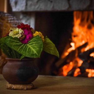 Bougainvilla Safari Lodge Feuer