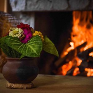 Bougainvilla Safari Lodge Feuer