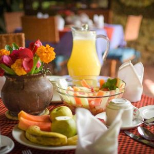 Bougainvilla Safari Lodge Frühstück