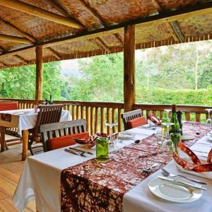 Buhoma Lodge dining