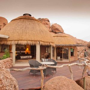 Camp Kipwe, Namibia, Damaraland, Suite aAussenansicht