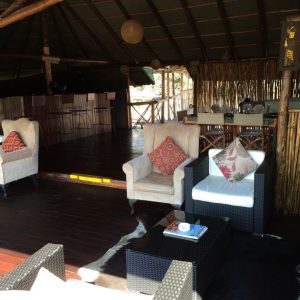 Camp Savuti, Loungebereich