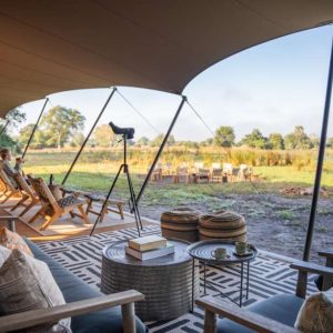 Chicari Camp, Aussicht auf die Landschaft
