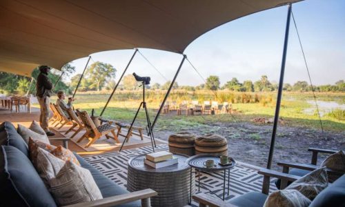 Chicari  Camp, Aussicht auf die Landschaft