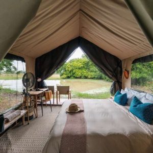 Chicari Camp, Innenansicht