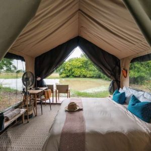 Chicari Camp, Innenansicht