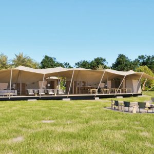 Chicari Camp, Gemeinschaftzelt