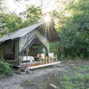 Chicari Camp, Zeltansicht
