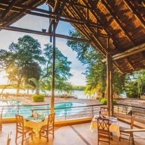 Chobe Safari Lodge Hauptgebäude