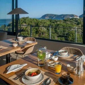 Christiana Lodge, Frühstück mit Aussicht