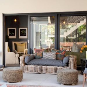 Christiana Lodge, Lounge draußen