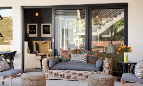 Christiana Lodge, Lounge draußen