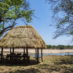 Schöne Lage am Fluss