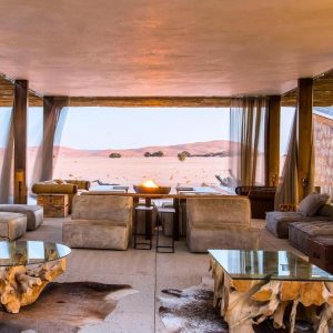 Dead Valley Lodge, Lounge mit Aussicht