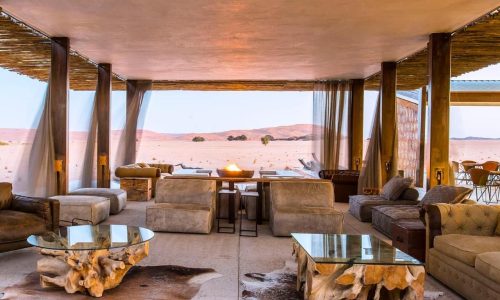 Dead Valley Lodge, Lounge mit Aussicht