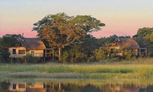 Elephant's Eye Camp Aussenansicht