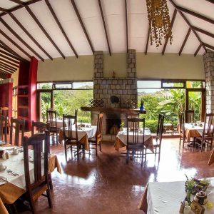 Endoro Lodge Speiseraum