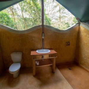 Enjojo Lodge, Zelte, Bad