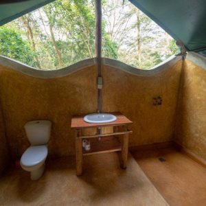 Enjojo Lodge, Zelte, Bad