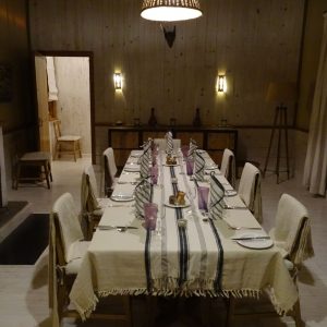 Entamatu Private bei Nacht