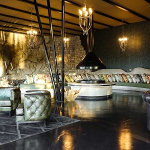 Etosha Oberland Lodge stylische Lounge