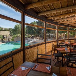 Felix Unite Lodge, Restaurant mit Pool