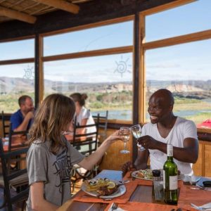 Felix Unite Lodge, nettes Restaurant mit Vistas