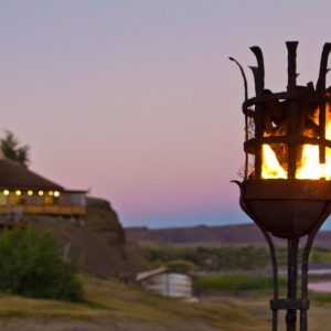 Felix Unite Lodge, schönes Abendlicht