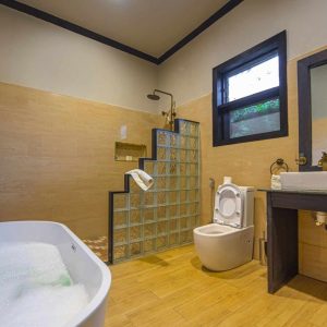 Five Volcanoes Boutique Hotel Deluxe Bad