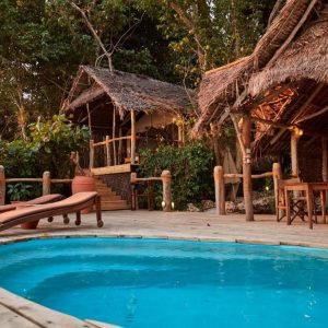 Fundu Lagoon, privater Pool