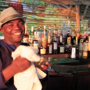 Fundu Lagoon, symphatische Barmixer