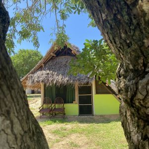 Funzi Keys, Chalet im Garten