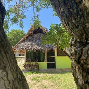 Funzi Keys, Chalet im Garten